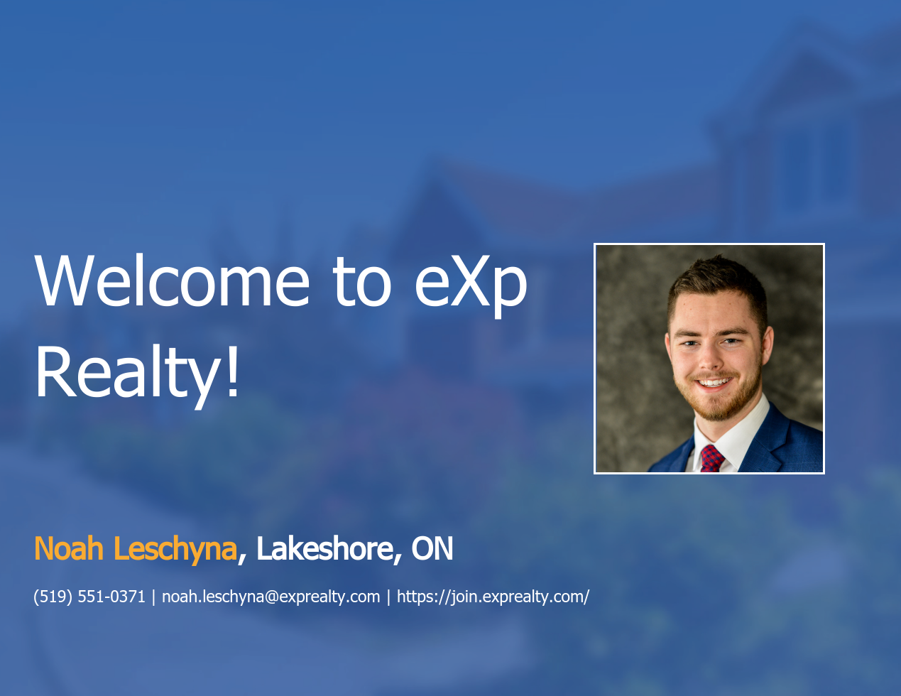 eXp Realty Welcomes Noah Leschyna!
