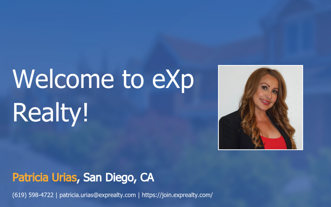 Patricia Urias Joined eXp Realty!