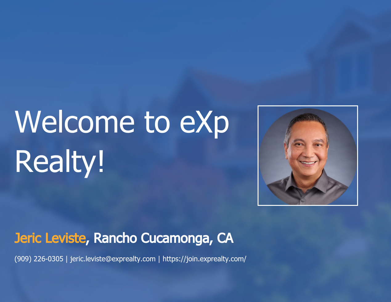 eXp Realty Welcomes Jeric Leviste!
