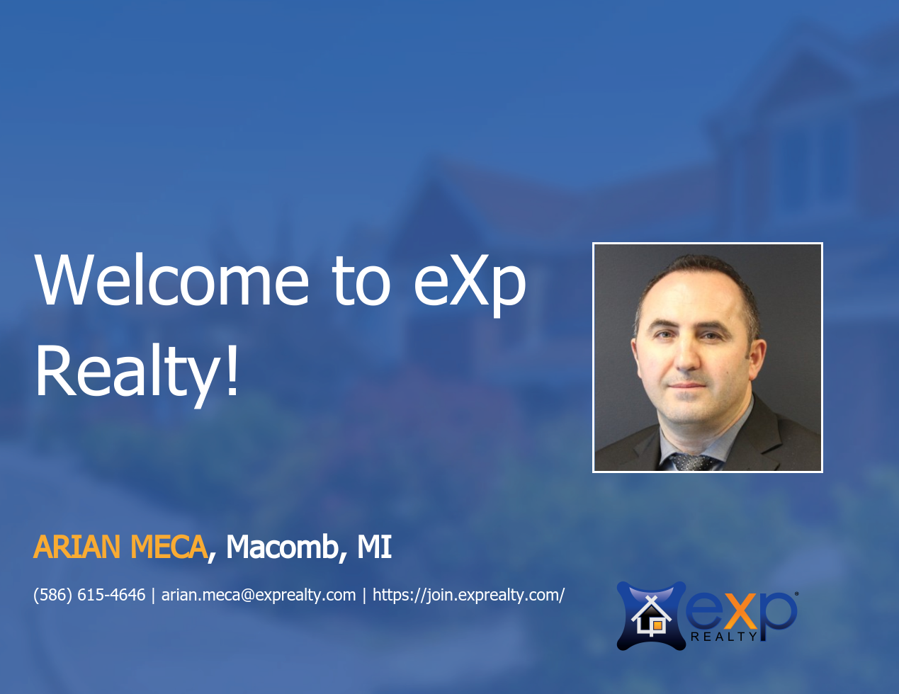eXp Realty Welcomes Arian Meca!