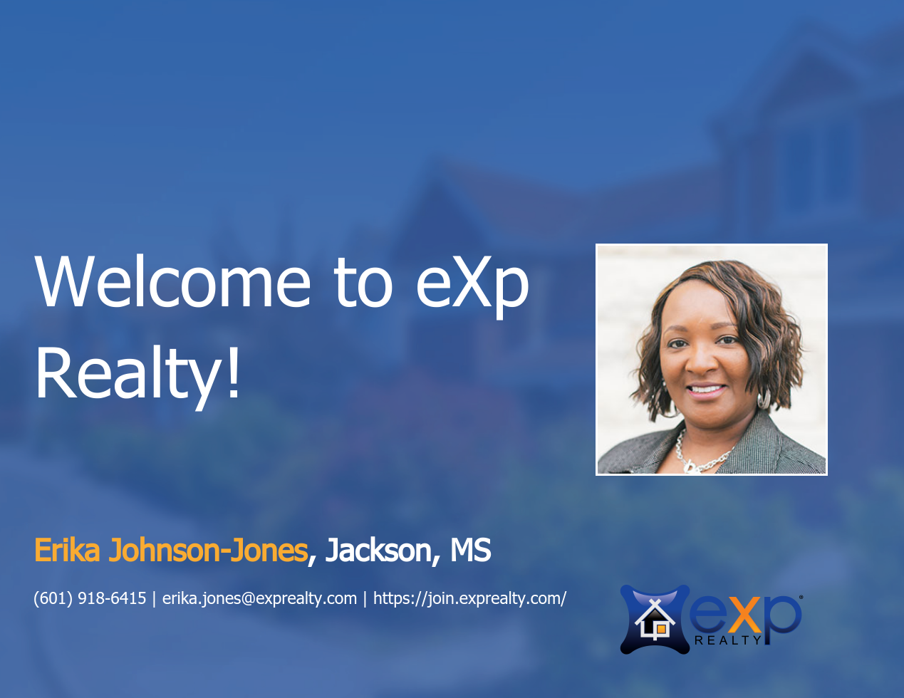 Erika Johnson-Jones Joined eXp Realty!
