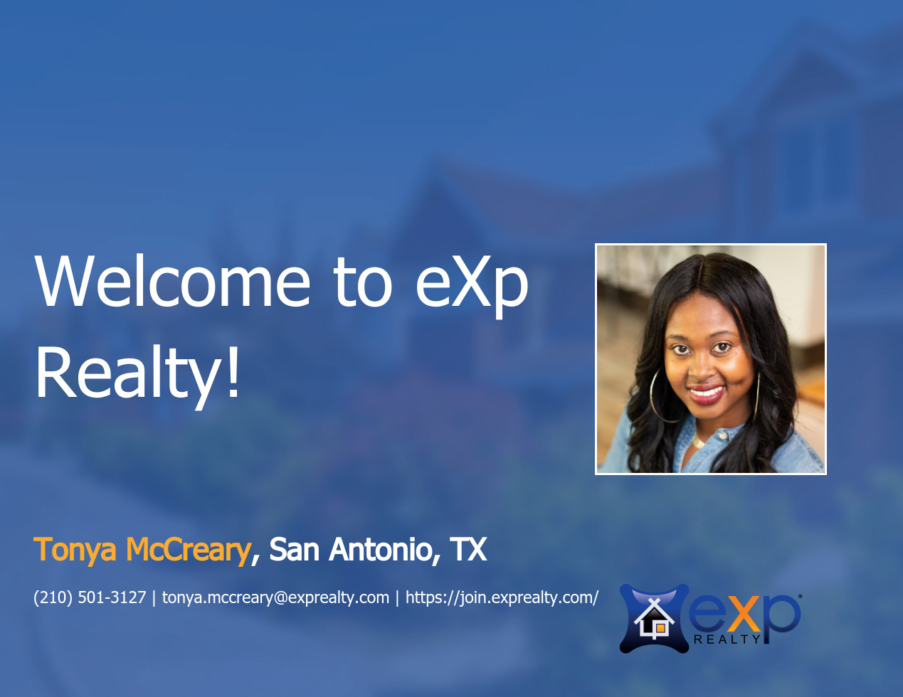 eXp Realty Welcomes Tonya McCreary!