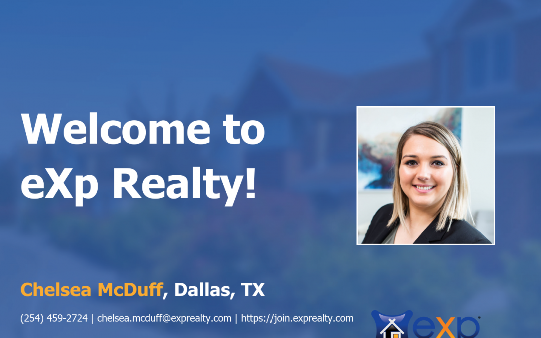 eXp Realty Welcomes Chelsea McDuff!