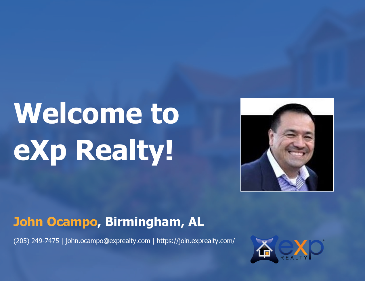 eXp Realty Welcomes John Ocampo!