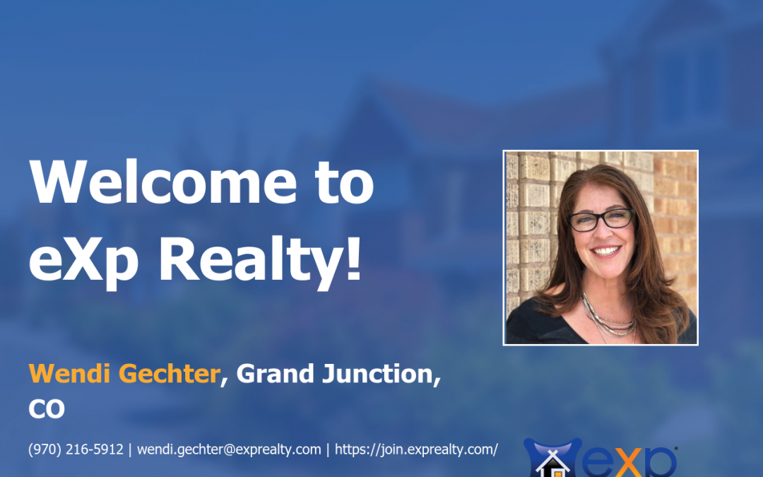 Wendi Gechter Joined eXp Realty!