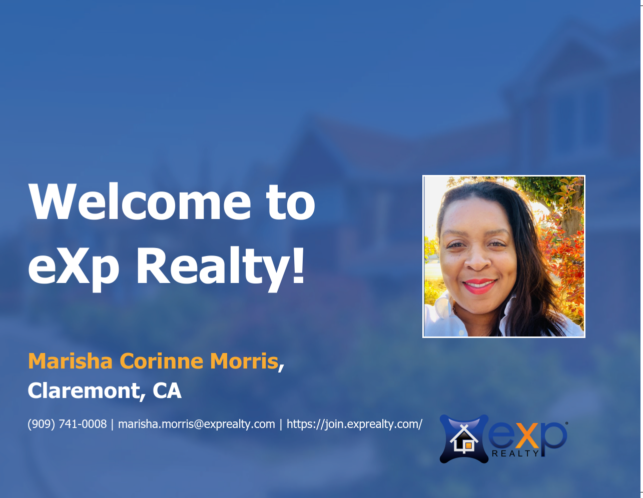 eXp Realty Welcomes Marisha Morris!