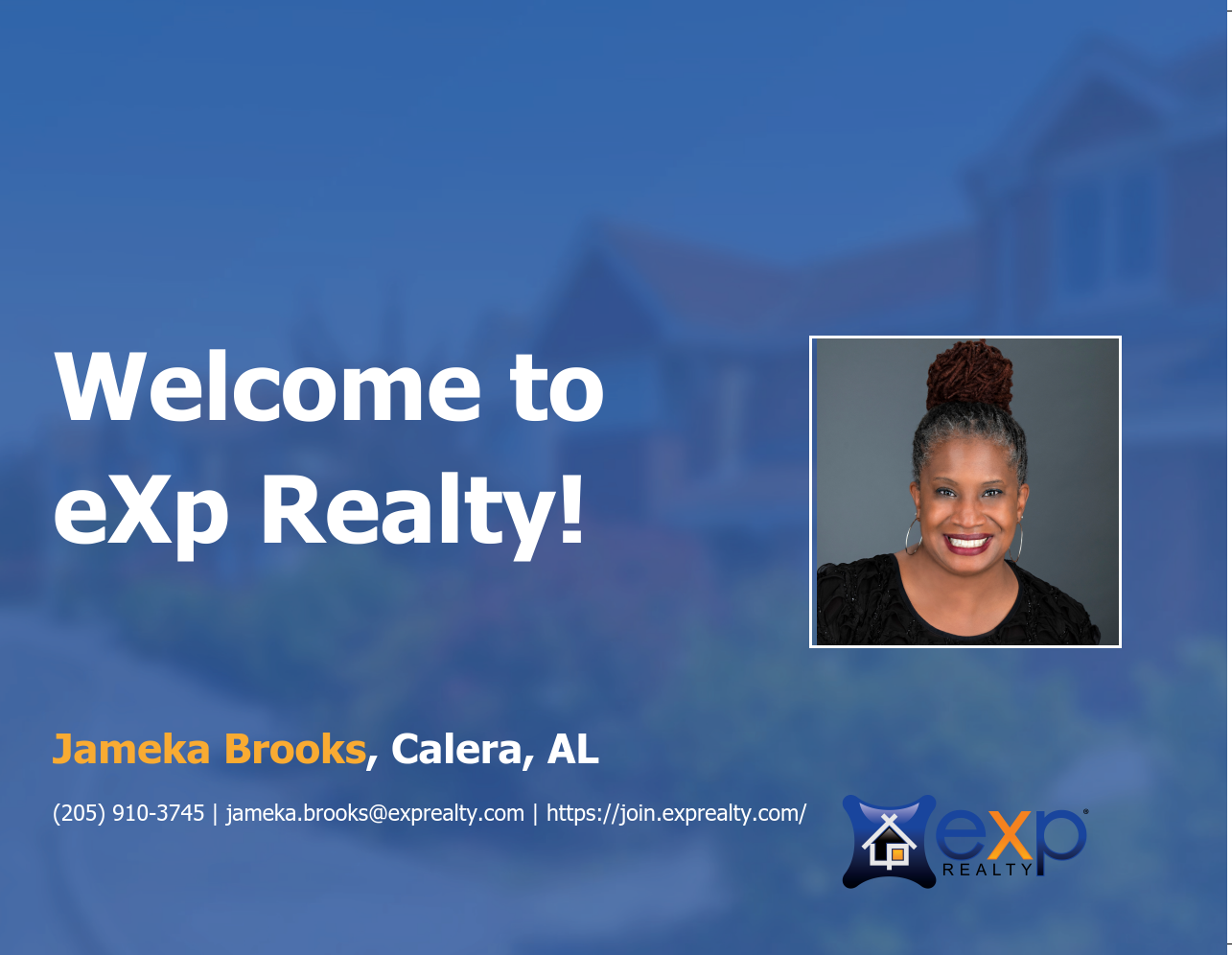 eXp Realty Welcomes Jameka Brooks!