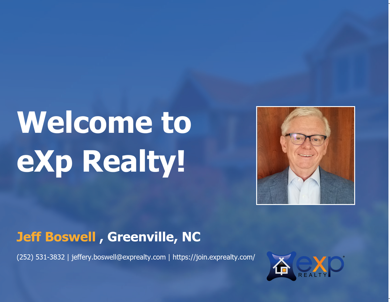 Jeff Boswell Joined eXp Realty!