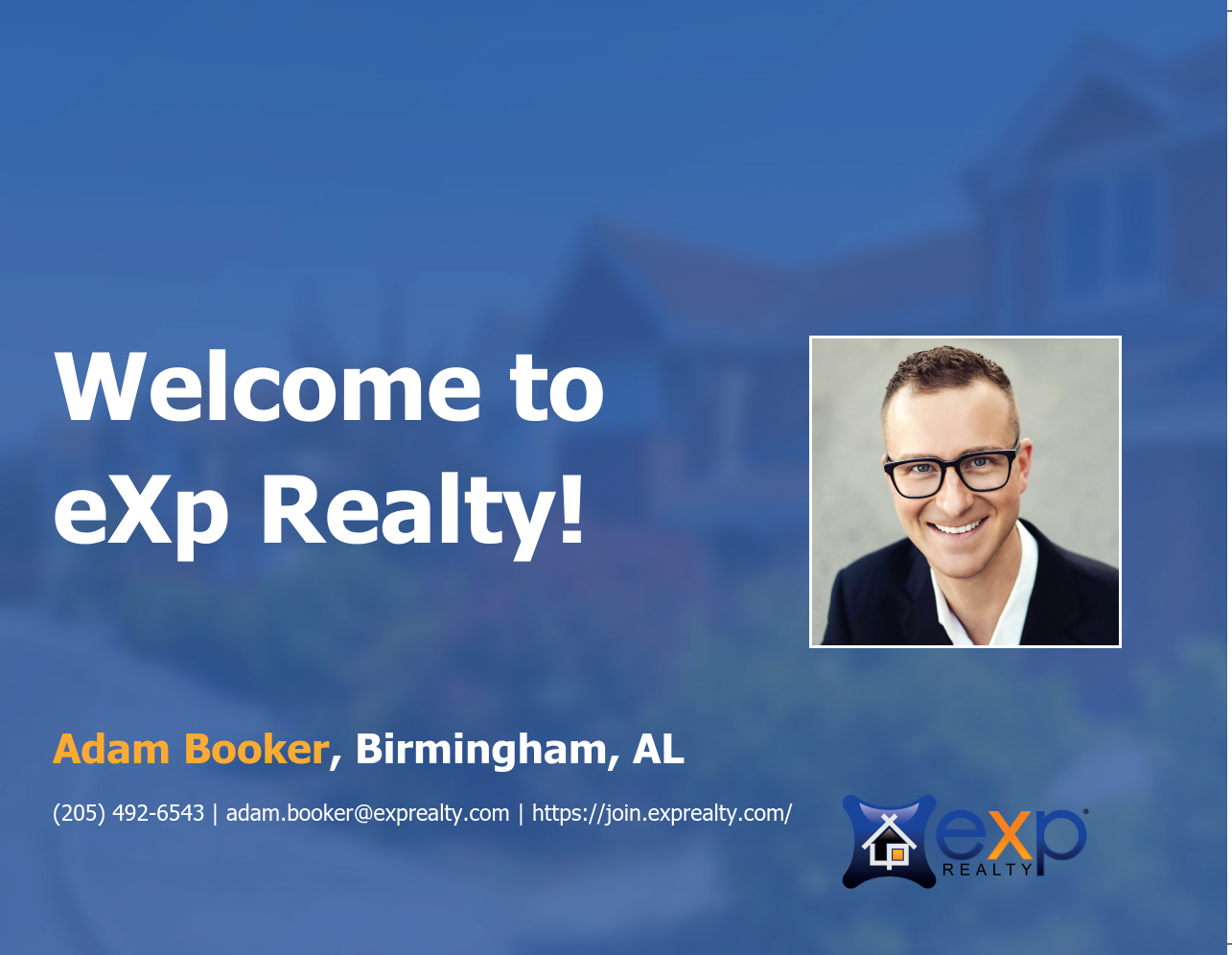 Adam Booker Joined eXp Realty!