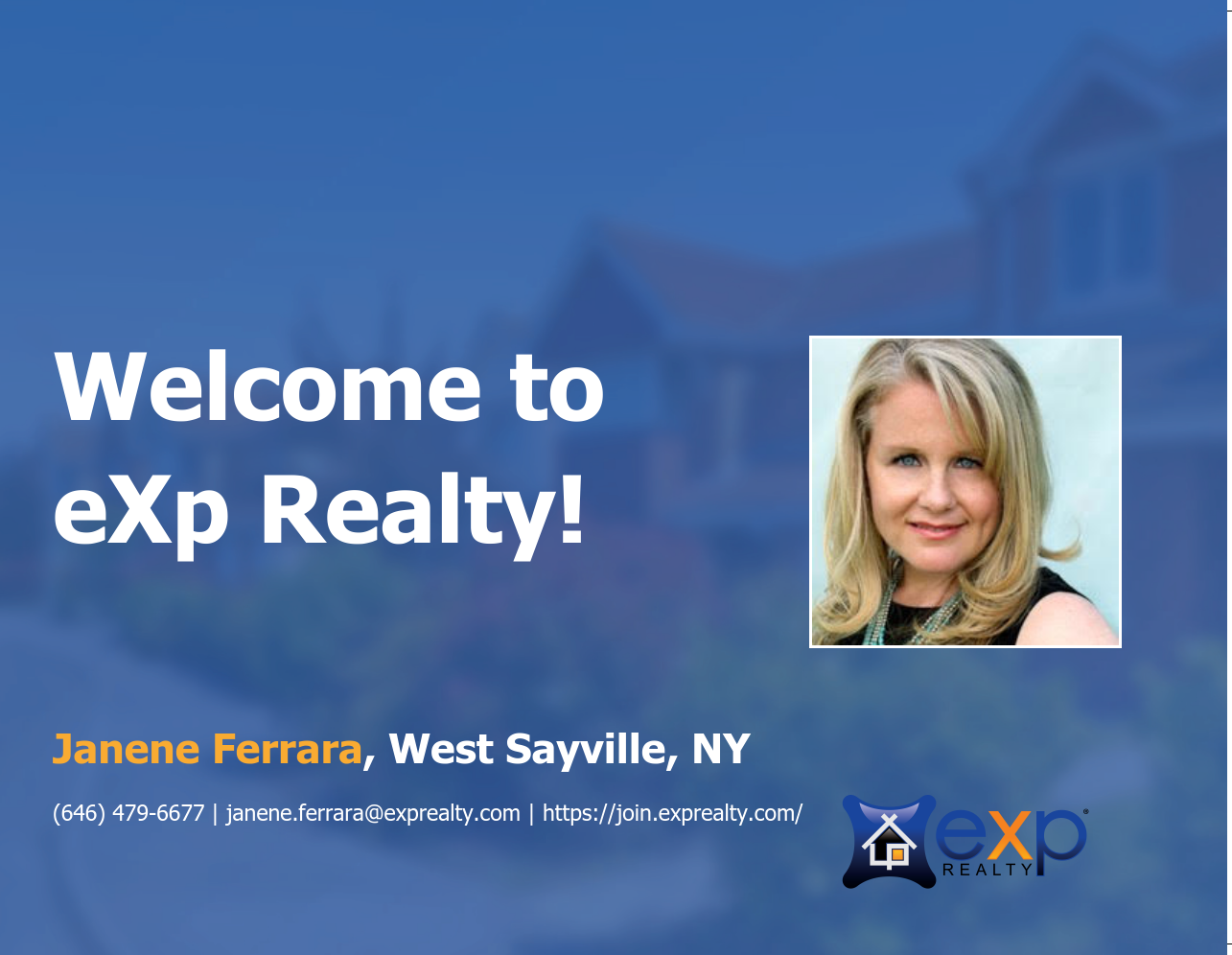 eXp Realty Welcomes Janene Ferrara!