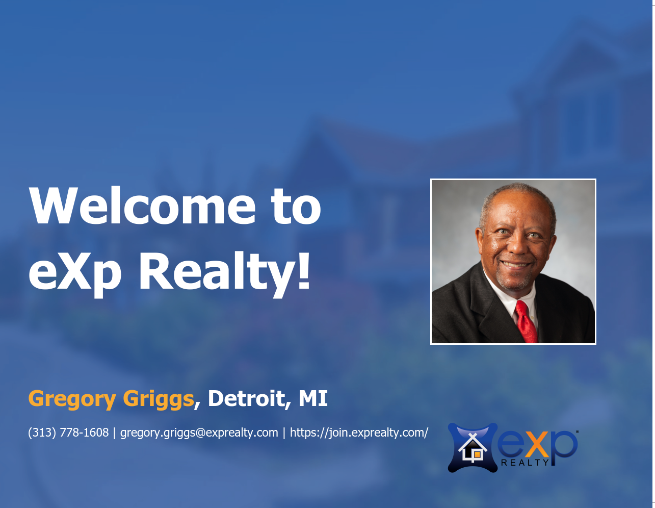 Gregory Griggs Joined eXp Realty!