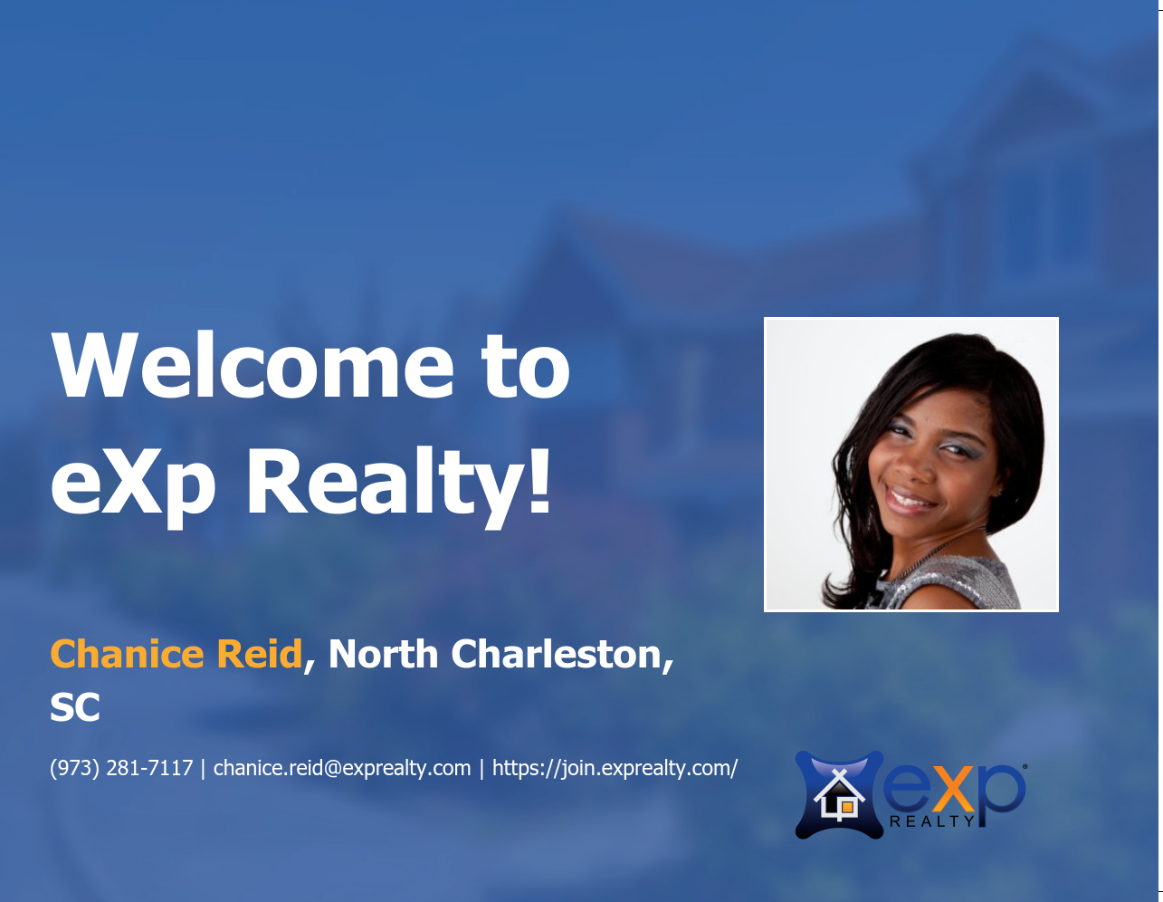 eXp Realty Welcomes Chanice Reid!
