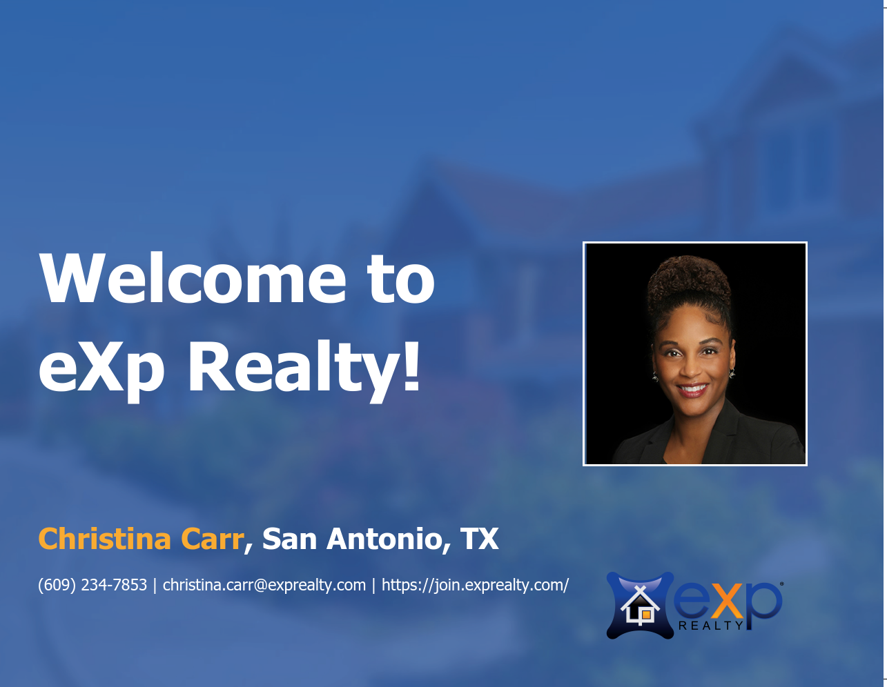 eXp Realty Welcomes Christina Carr!