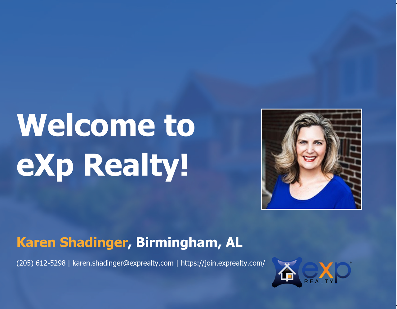 eXp Realty Welcomes Karen Shadinger!