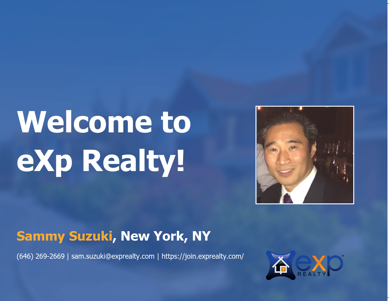 eXp Realty Welcomes Sammy Suzuki!