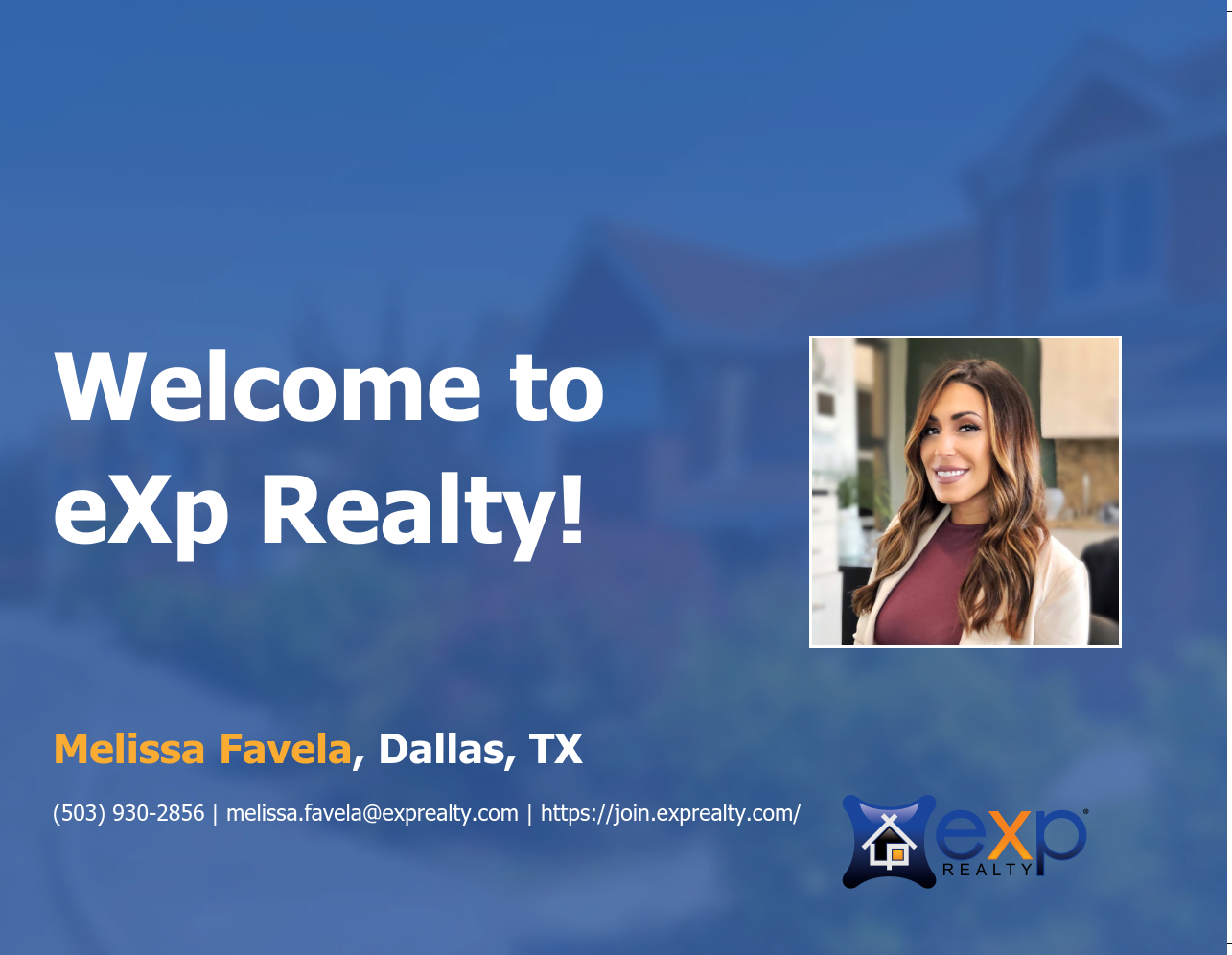 Melissa Favela Joined eXp Realty!
