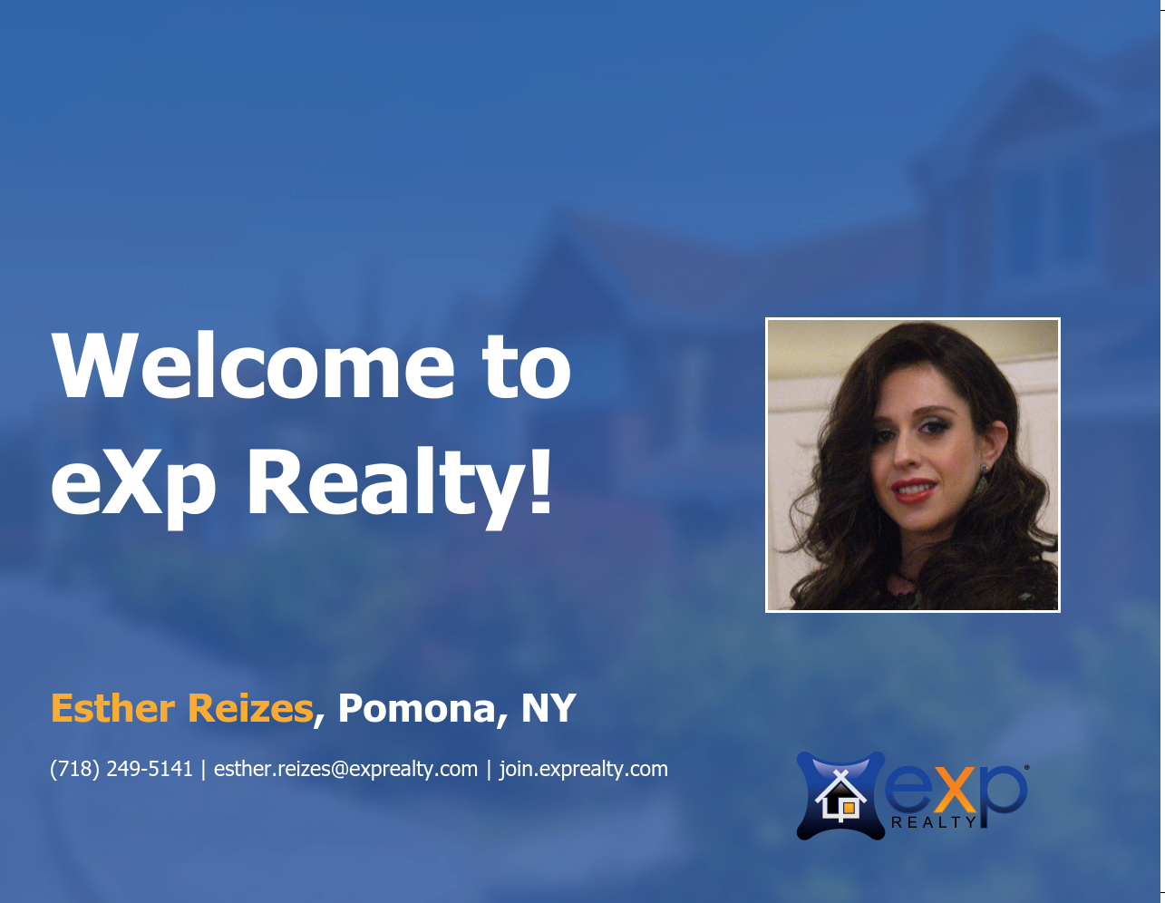 Esther Reizes Joined eXp Realty!