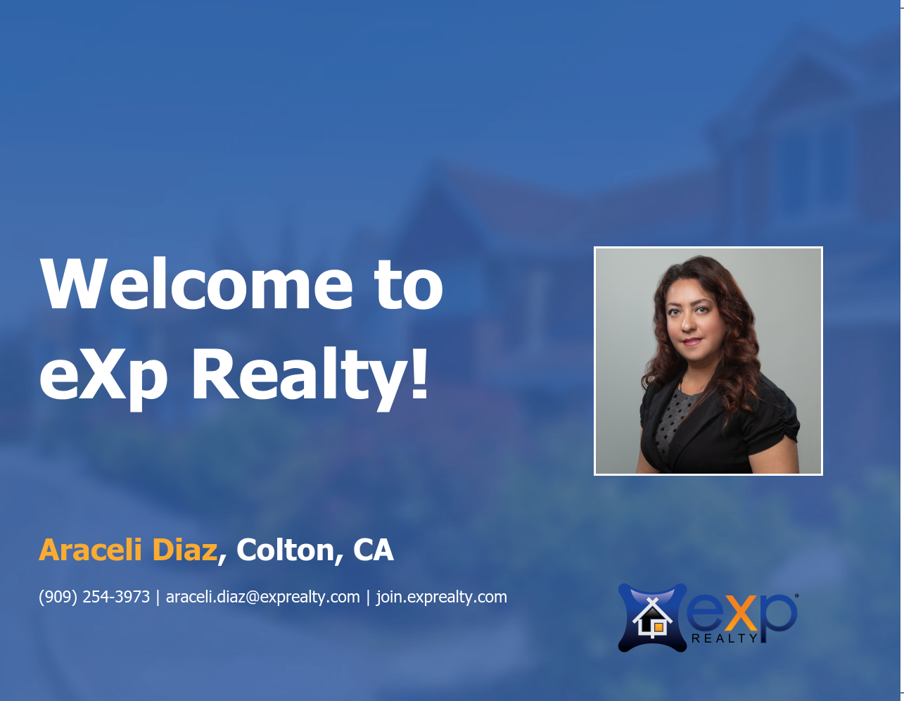Araceli Diaz Joined eXp Realty!