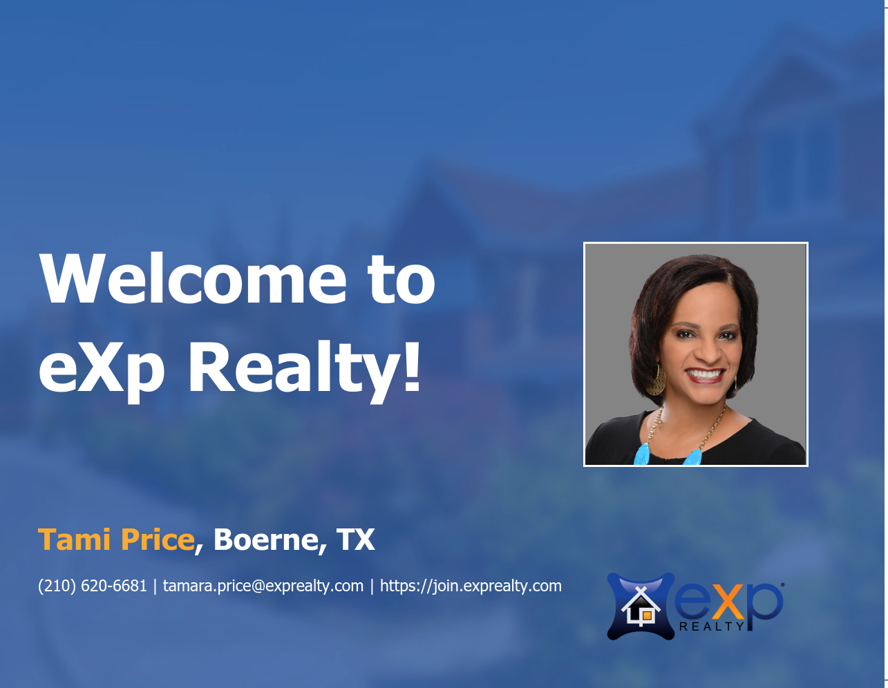 Welcome to eXp Realty  Tami Price!
