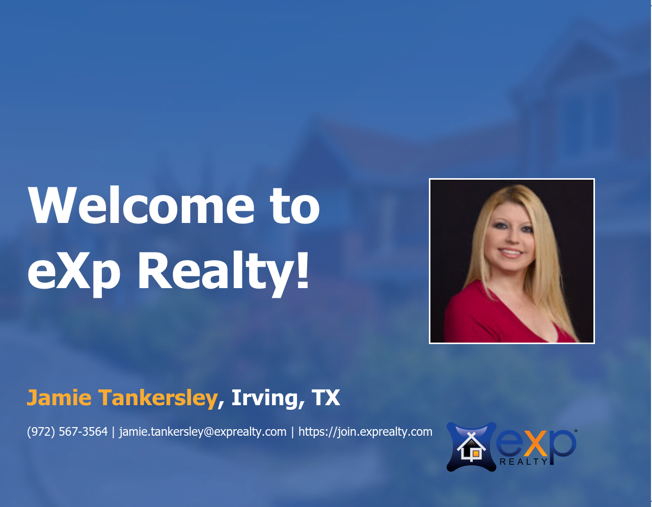 Jamie Tankersley Joined eXp Realty!
