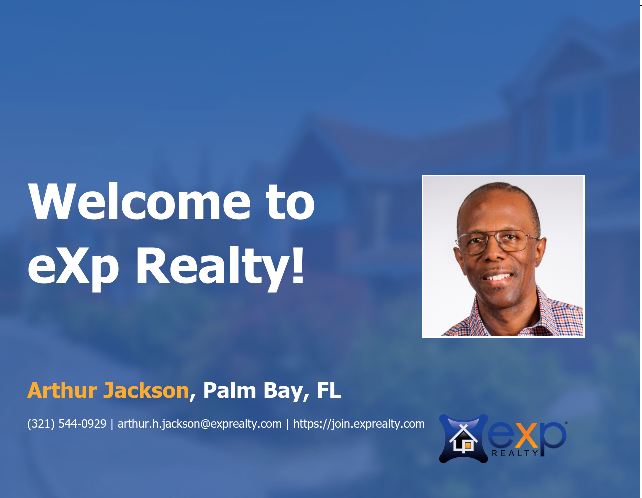 Arthur Jackson Joined eXp Realty!