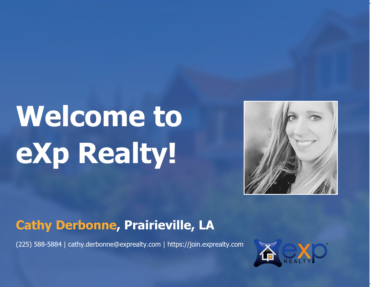 eXp Realty Welcomes Cathy Derbonne!