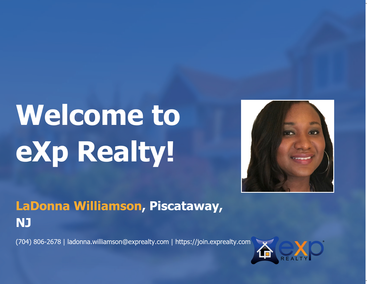 LaDonna Williamson Joined eXp Realty!