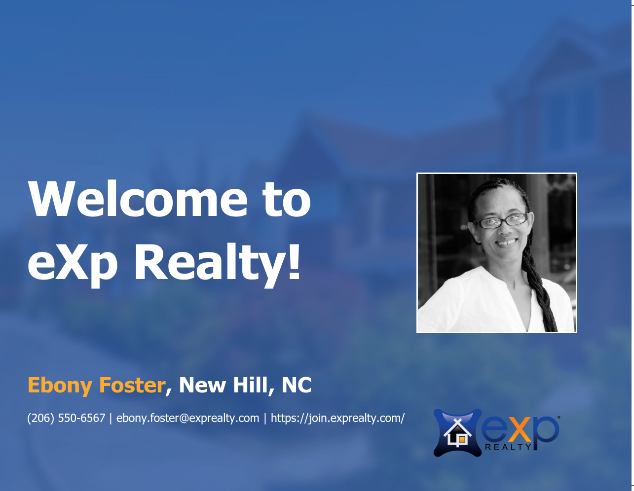 eXp Realty Welcomes Ebony Foster!