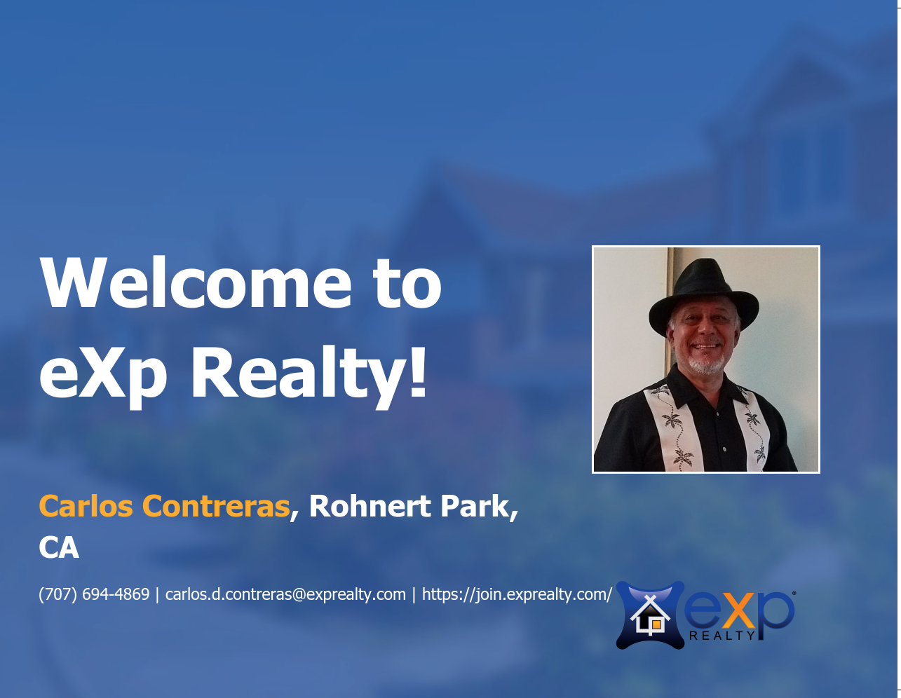 Carlos Contreras Joined eXp Realty!