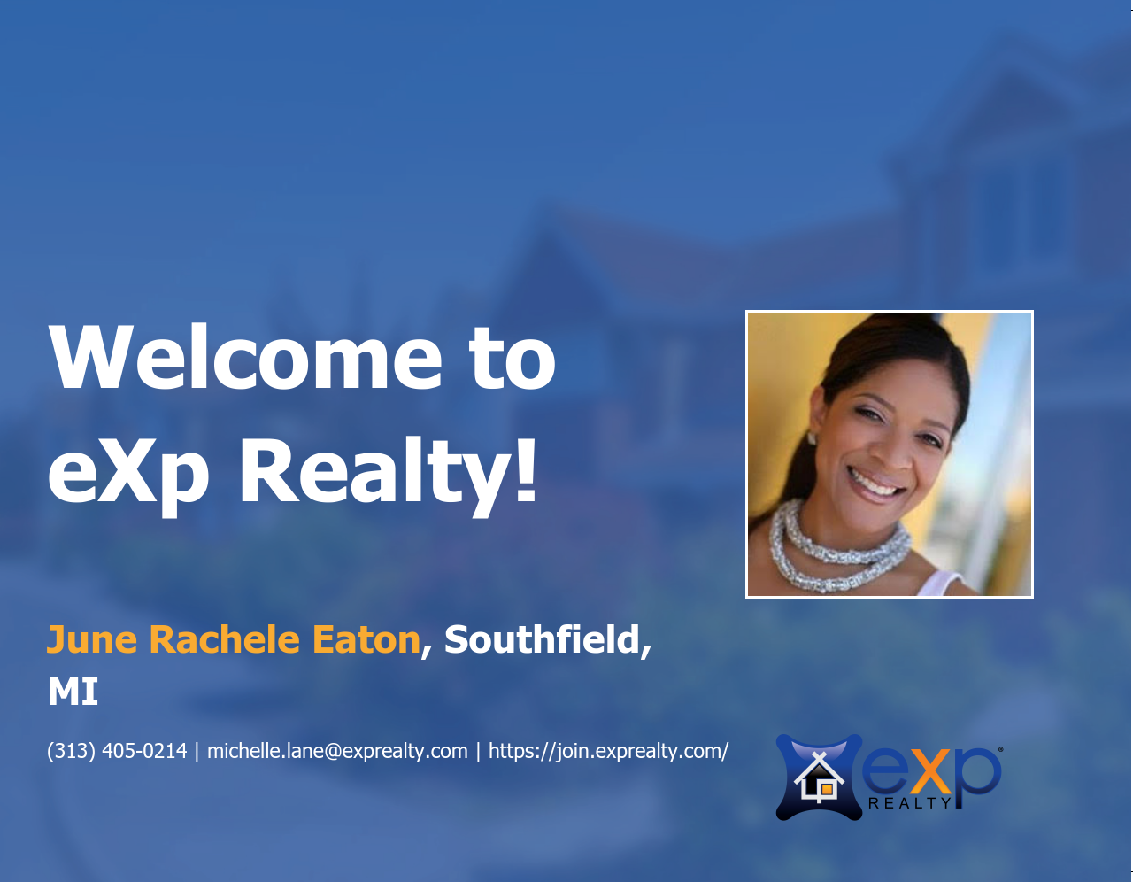 June Rachele Eaton Joined eXp Realty!