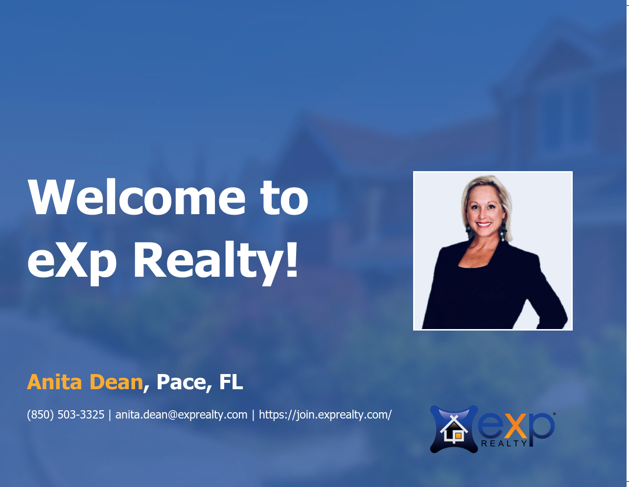 Anita Dean Joined eXp Realty!