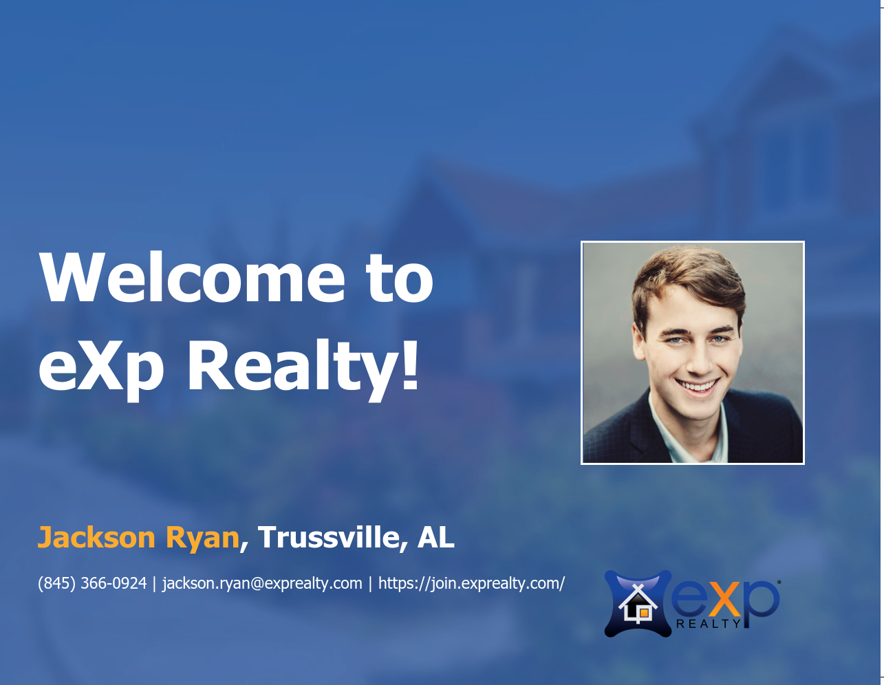 Jackson Ryan Joined eXp Realty!