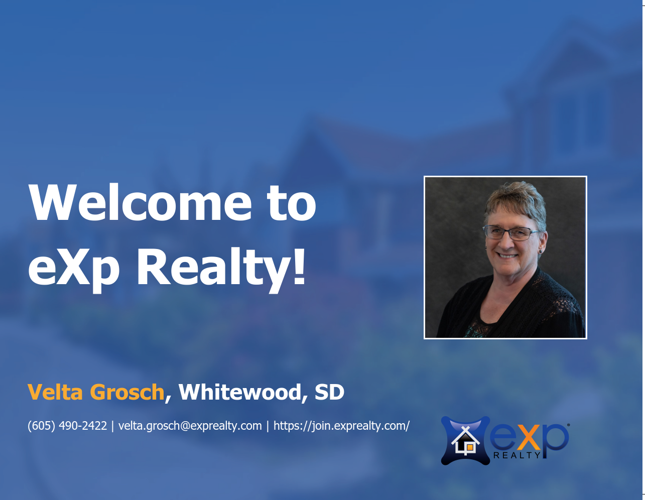 Velta Grosch Joined eXp Realty!