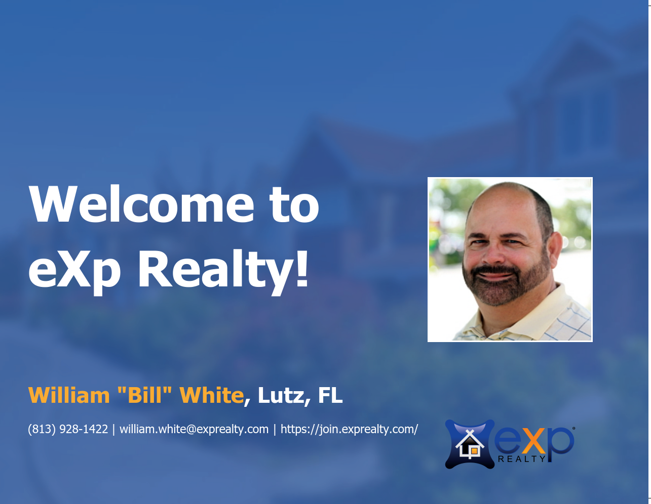 eXp Realty Welcomes William White!