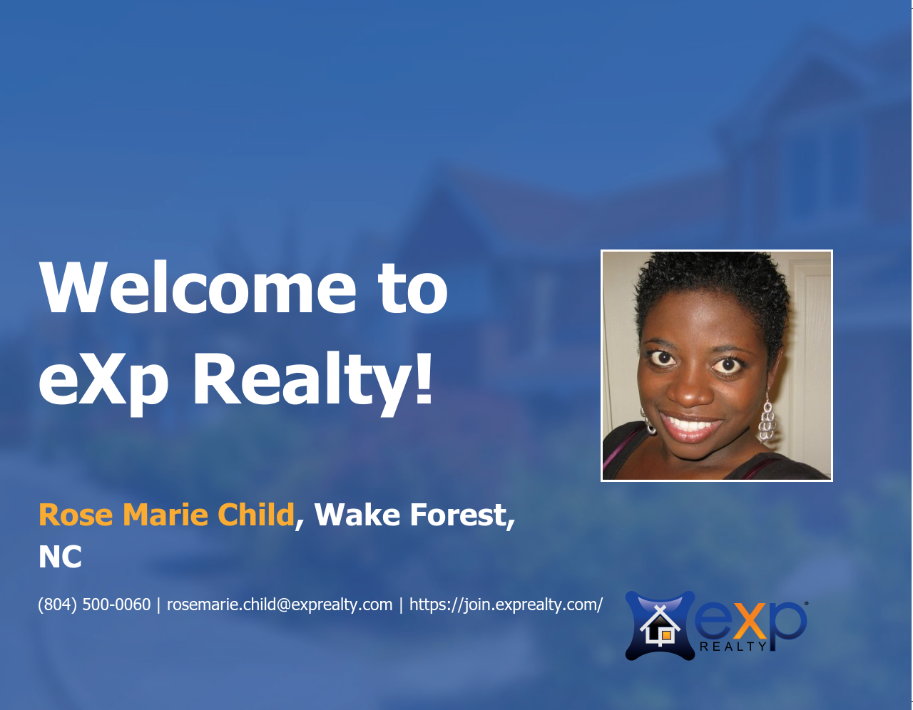 Rose-Marie Child Joined eXp Realty!