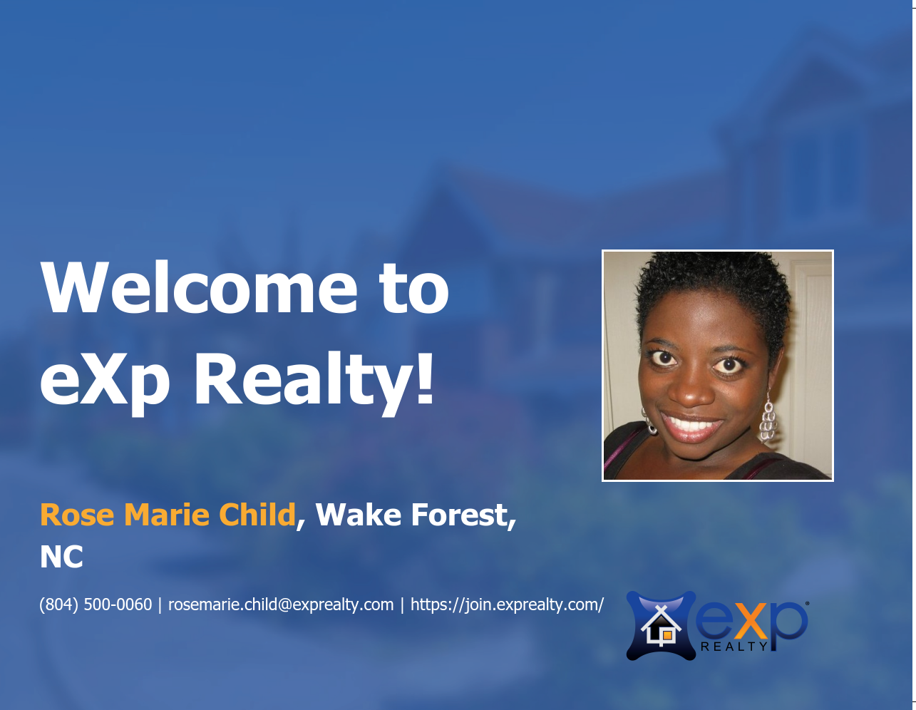Rose-Marie Child Joined eXp Realty!