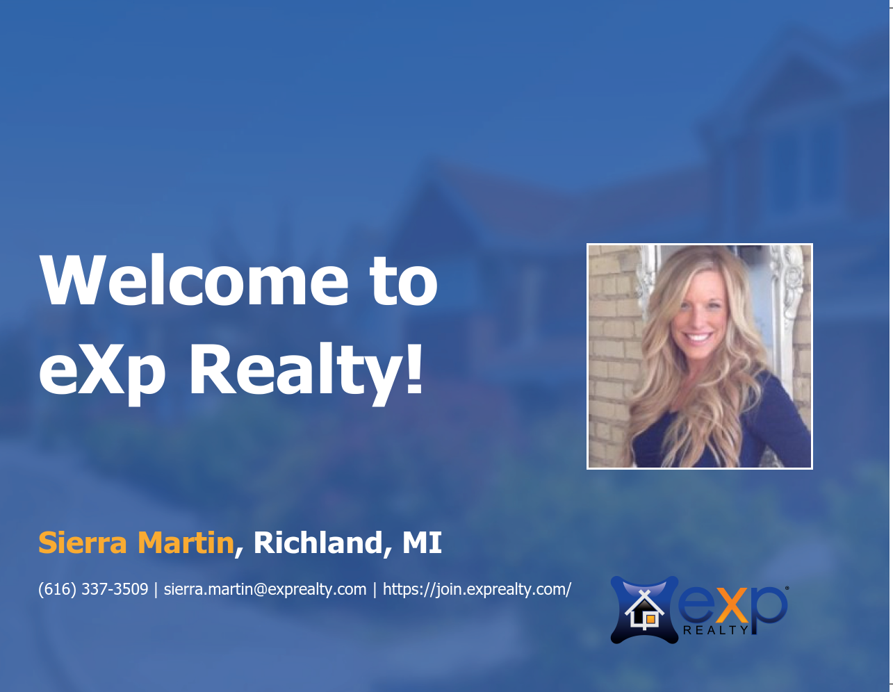eXp Realty Welcomes Sierra Martin!