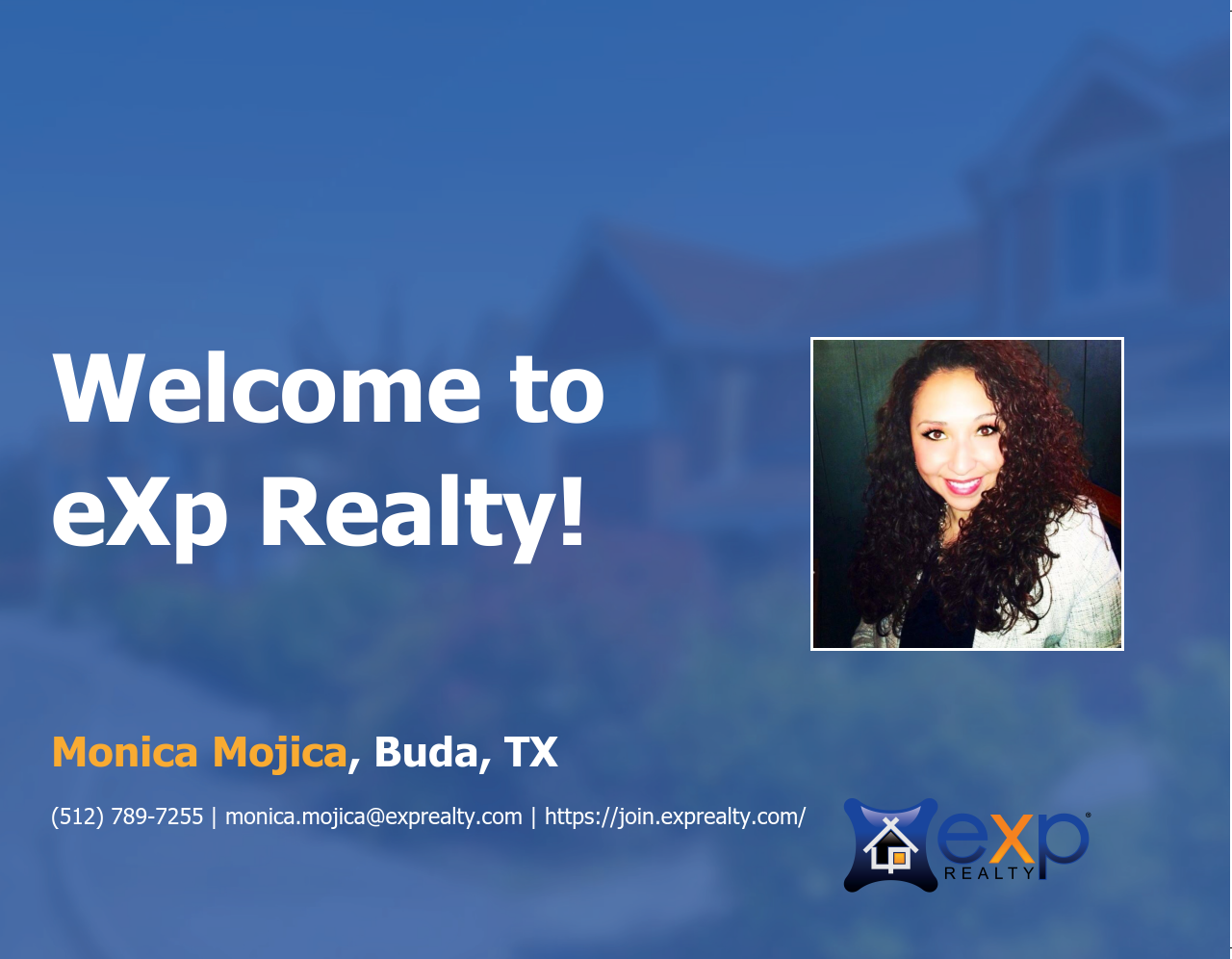 Welcome to eXp Realty Monica Mojica!