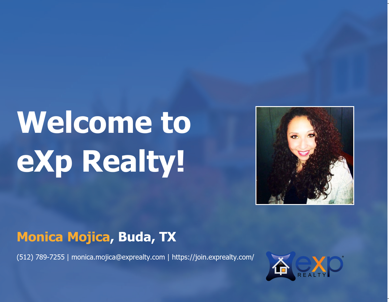 Welcome to eXp Realty Monica Mojica!