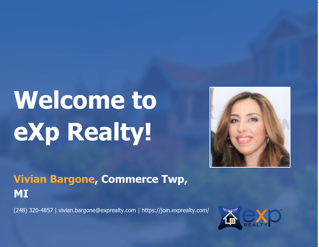 Vivian Bargone Joined eXp Realty!