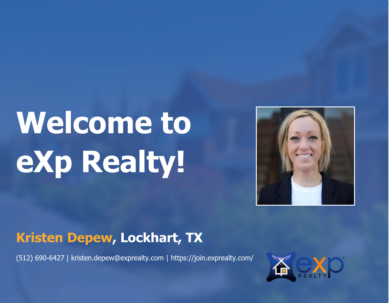 eXp Realty Welcomes Kristen Depew!