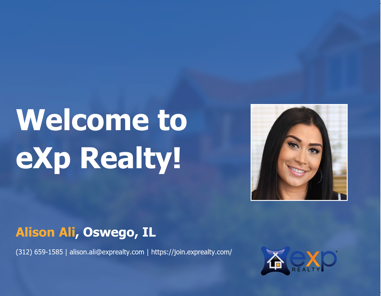 Alison Ali  Joined eXp Realty!