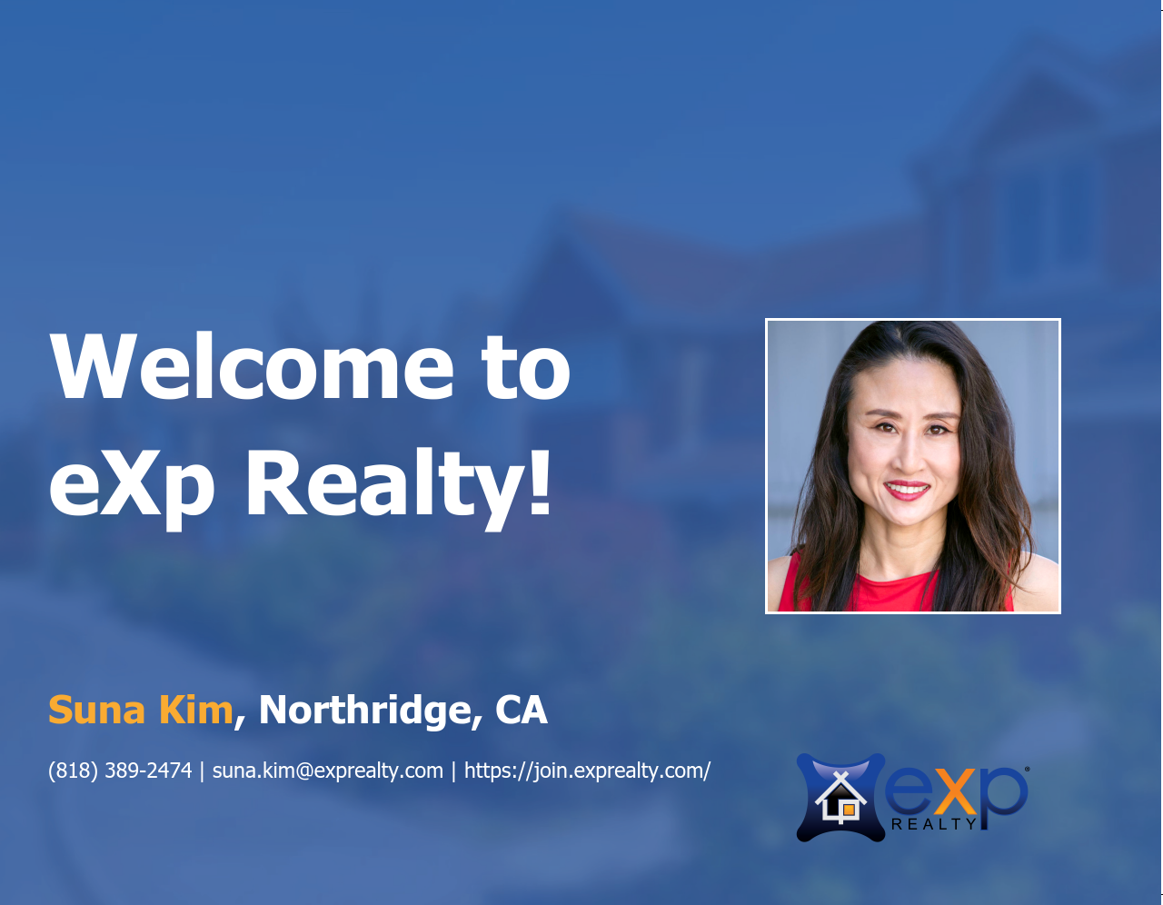 Suna Kim Joined eXp Realty!