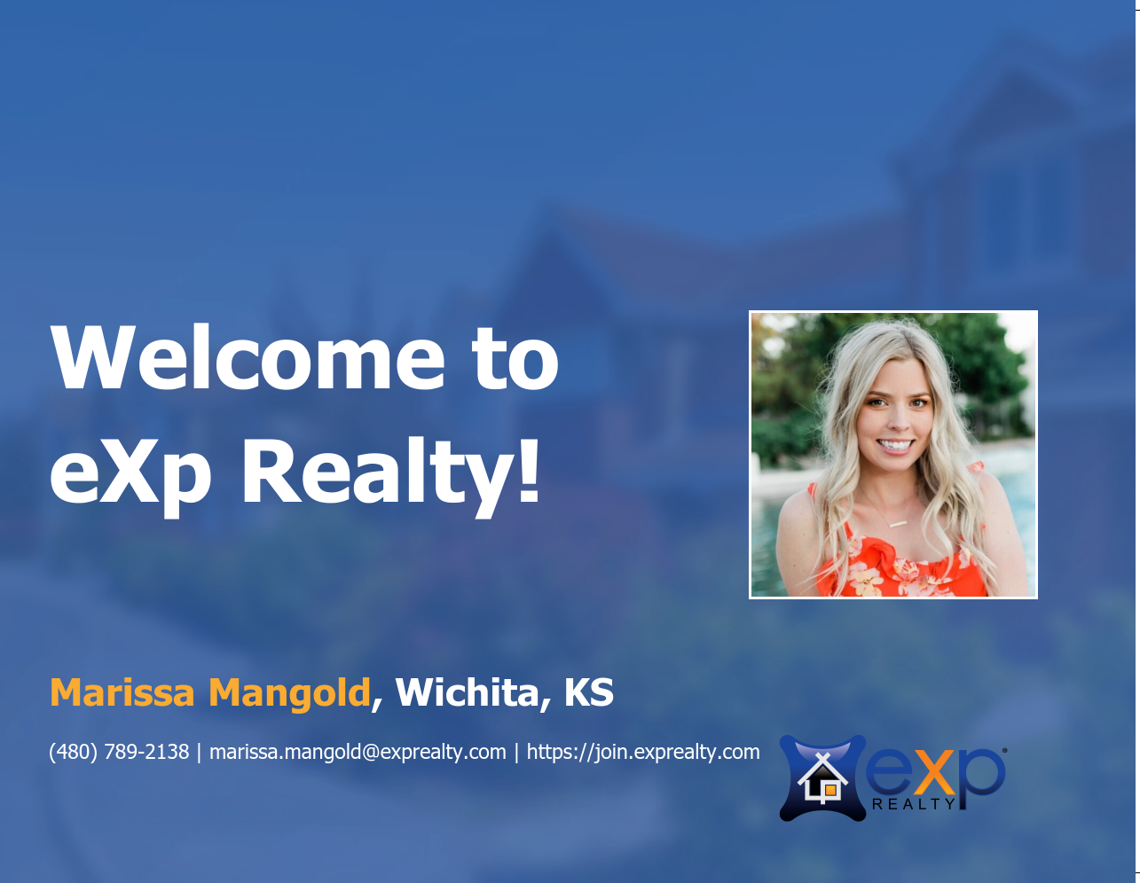 Marissa Mangold Joined eXp Realty!