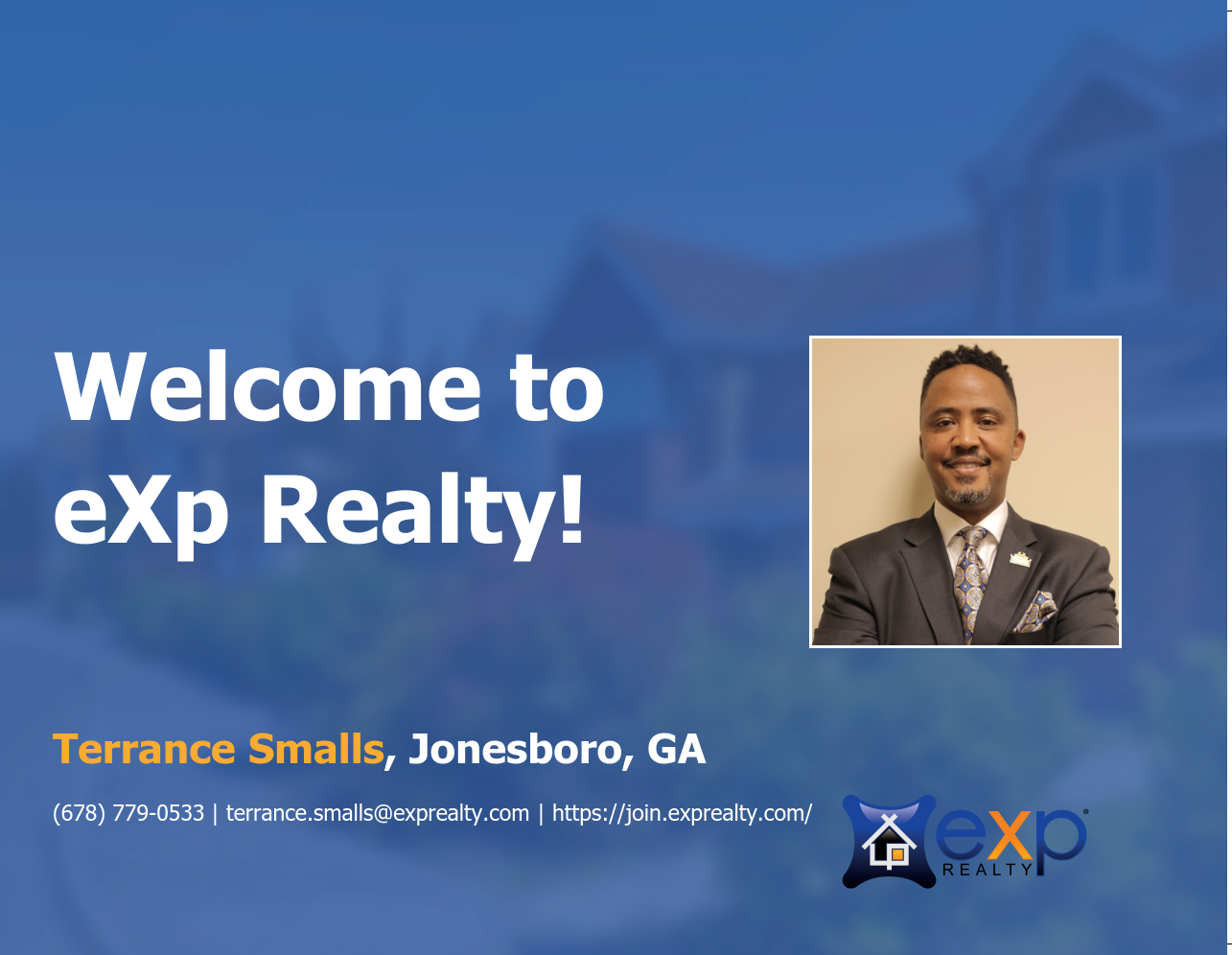 eXp Realty Welcomes Terrance Smalls!