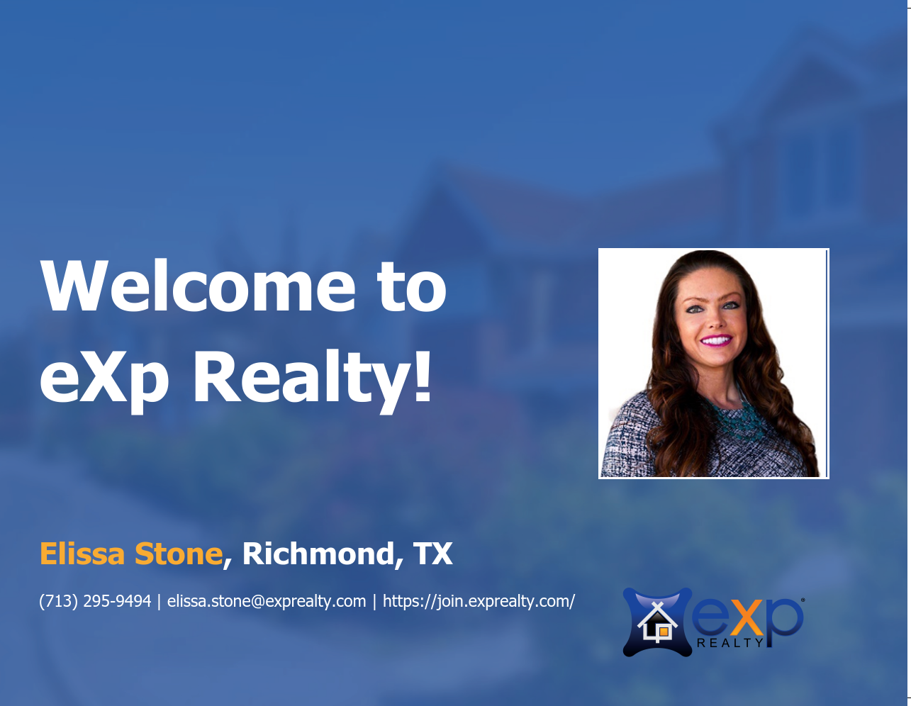Elissa Stone Joined eXp Realty!