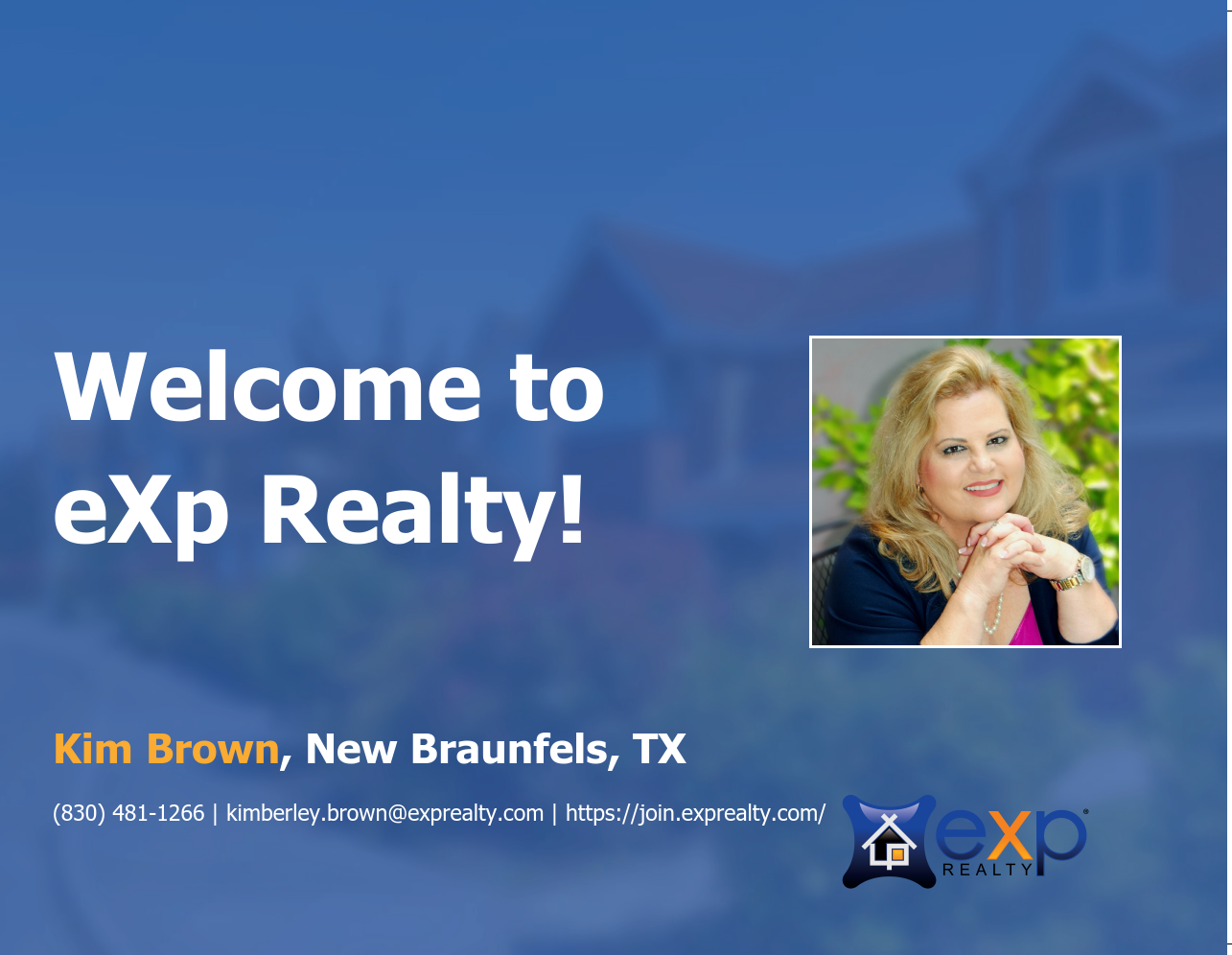 eXp Realty Welcomes Kim Brown!