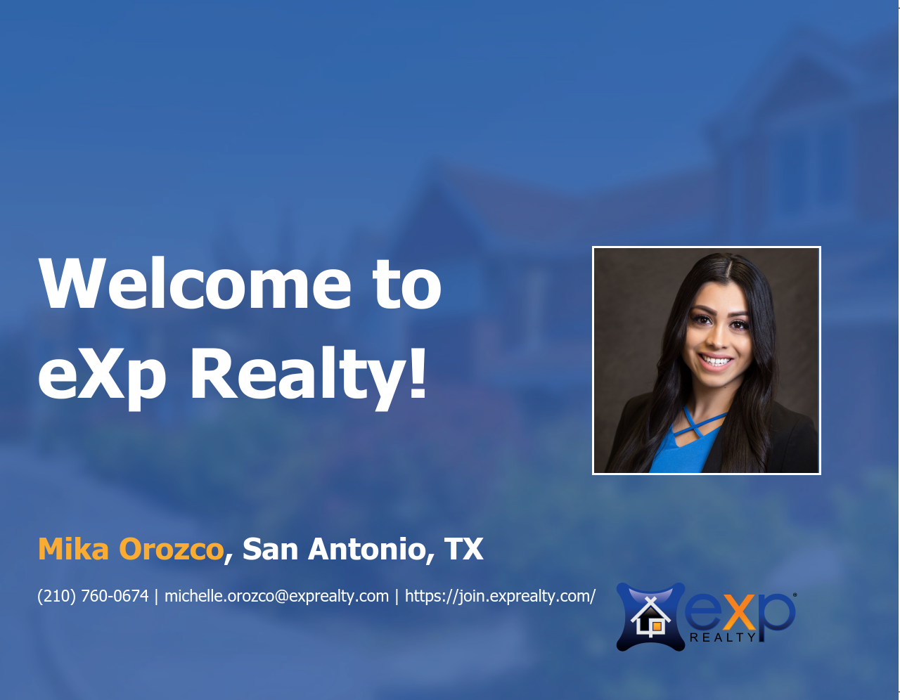 Michelle “Mika” Orozco Joined eXp Realty!