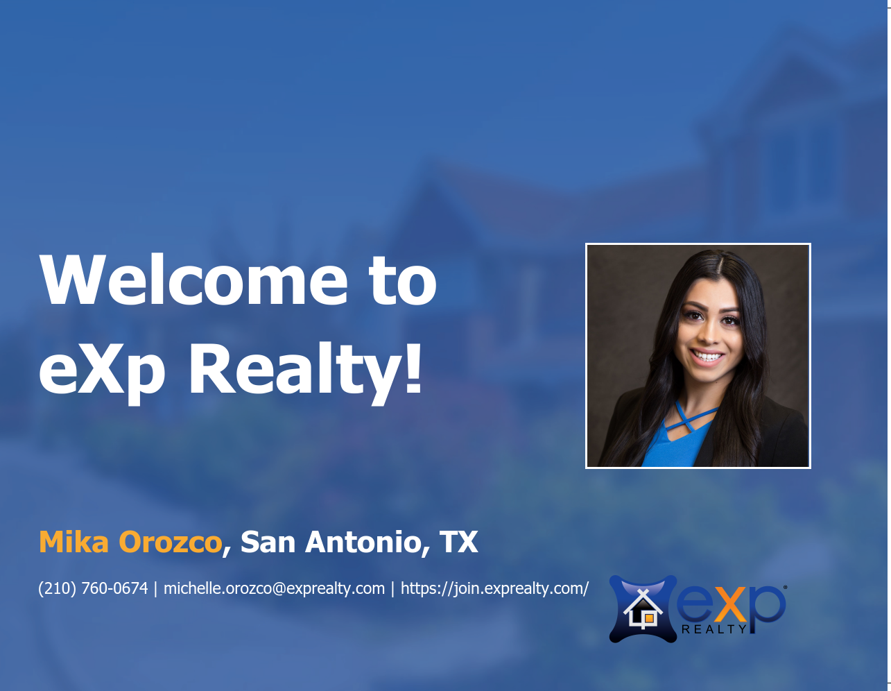 Michelle “Mika” Orozco Joined eXp Realty!