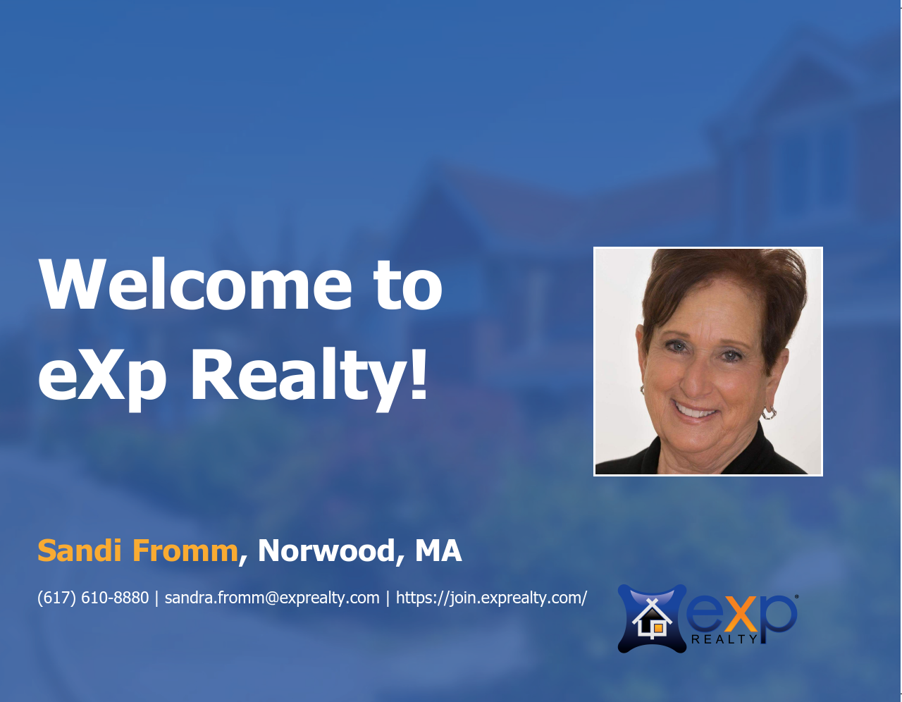 Sandi Fromm Joined eXp Realty!